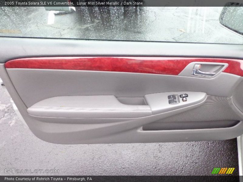 Lunar Mist Silver Metallic / Dark Stone 2005 Toyota Solara SLE V6 Convertible