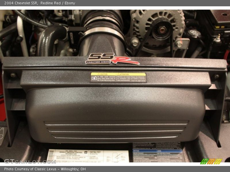  2004 SSR  Engine - 5.3 Liter OHV 16-Valve V8