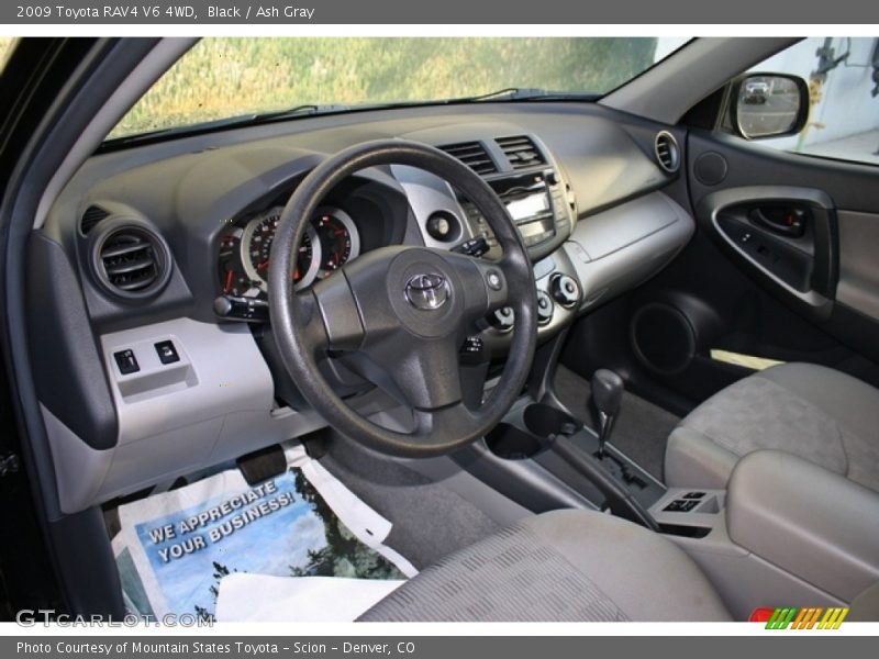 Black / Ash Gray 2009 Toyota RAV4 V6 4WD