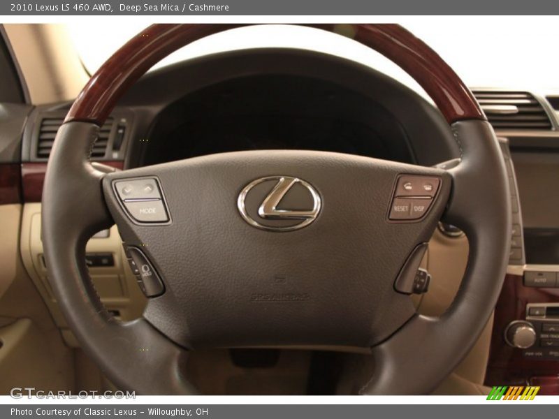 Deep Sea Mica / Cashmere 2010 Lexus LS 460 AWD