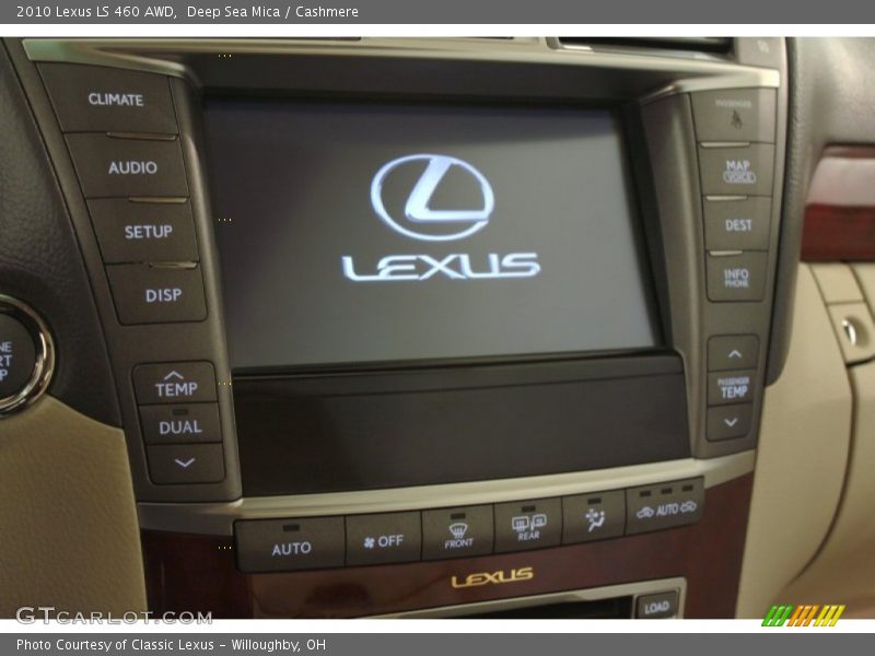 Deep Sea Mica / Cashmere 2010 Lexus LS 460 AWD