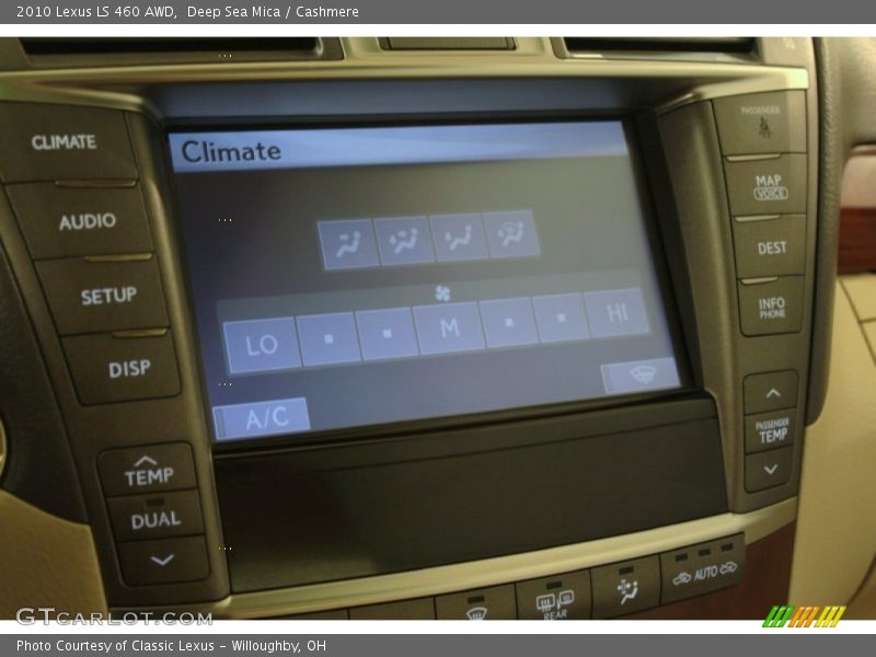 Deep Sea Mica / Cashmere 2010 Lexus LS 460 AWD