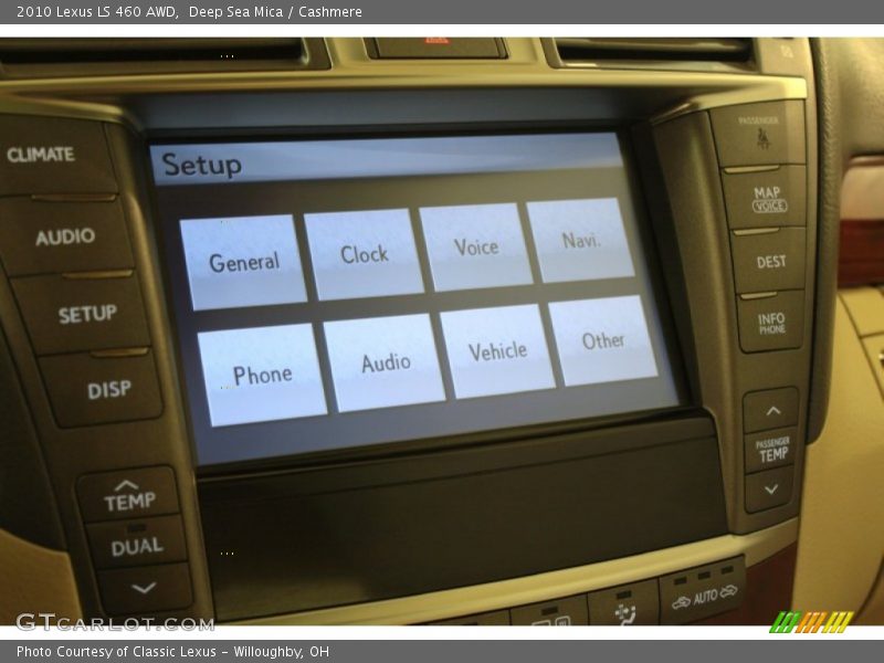 Deep Sea Mica / Cashmere 2010 Lexus LS 460 AWD
