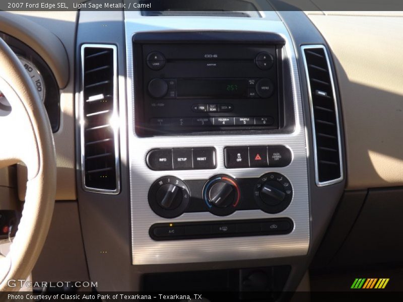 Light Sage Metallic / Camel 2007 Ford Edge SEL