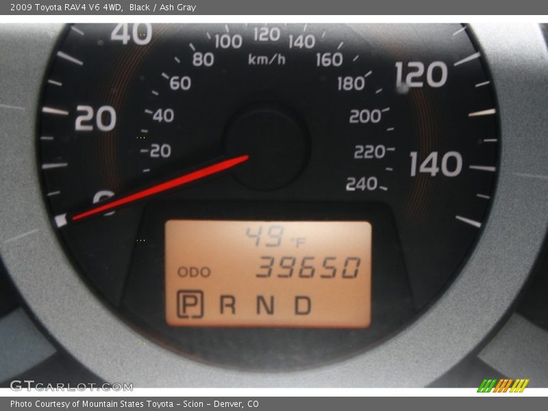 Black / Ash Gray 2009 Toyota RAV4 V6 4WD
