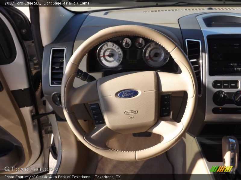 Light Sage Metallic / Camel 2007 Ford Edge SEL