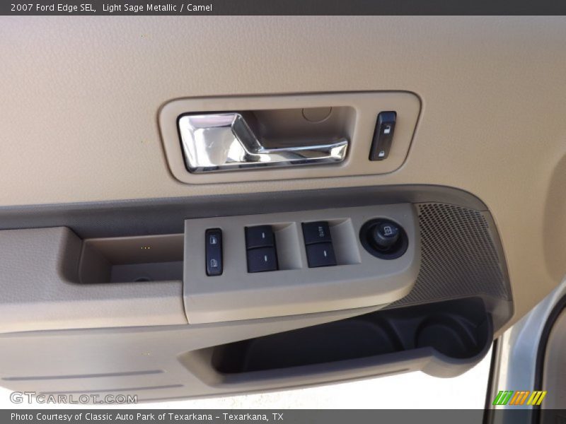 Light Sage Metallic / Camel 2007 Ford Edge SEL