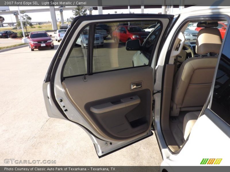 Light Sage Metallic / Camel 2007 Ford Edge SEL