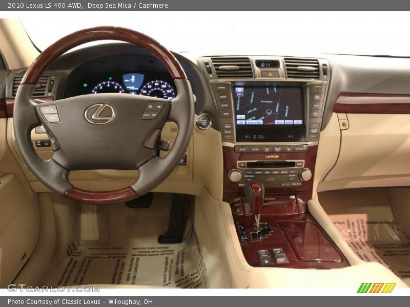 Deep Sea Mica / Cashmere 2010 Lexus LS 460 AWD