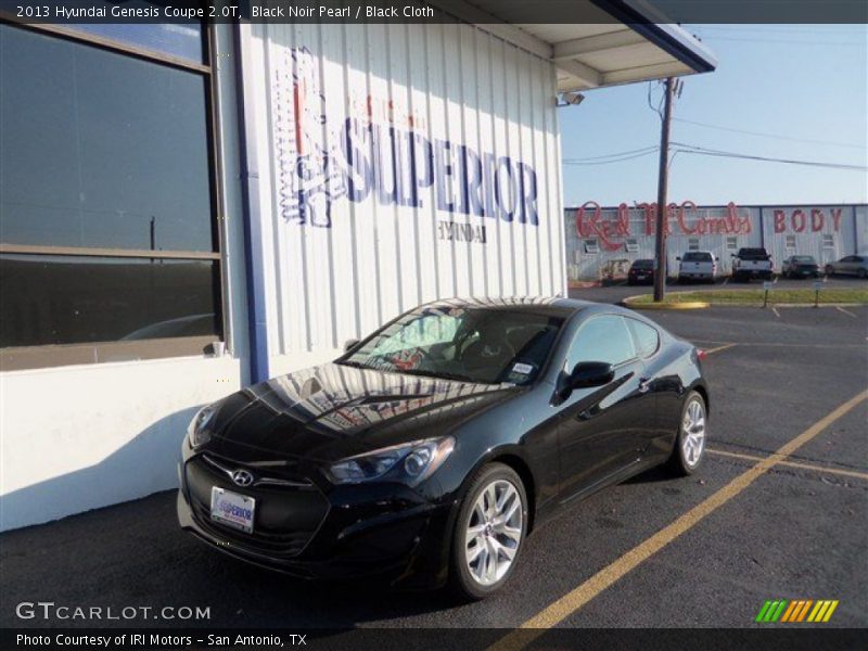Black Noir Pearl / Black Cloth 2013 Hyundai Genesis Coupe 2.0T