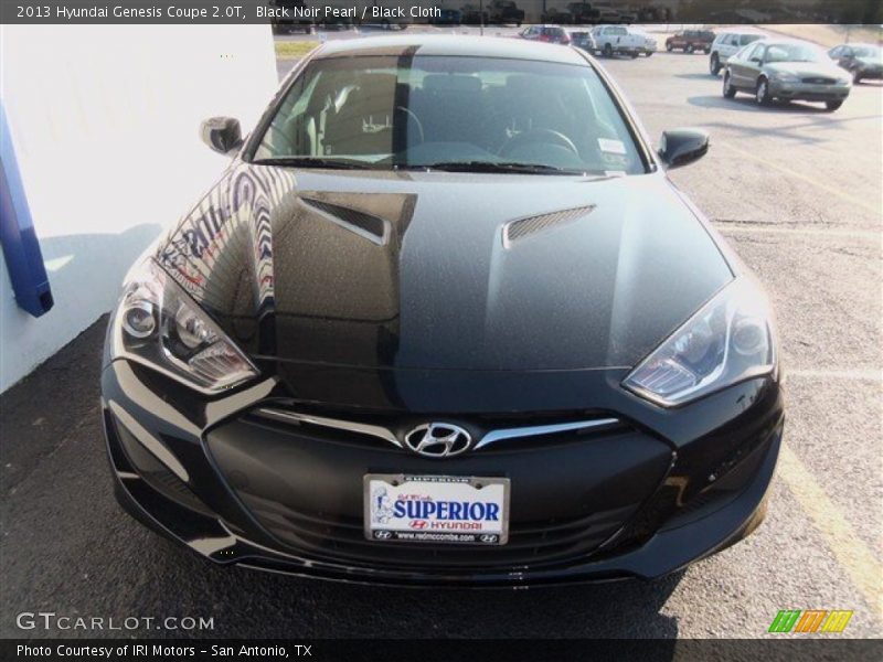Black Noir Pearl / Black Cloth 2013 Hyundai Genesis Coupe 2.0T