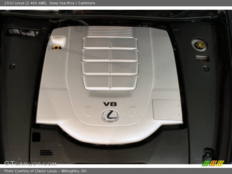 Deep Sea Mica / Cashmere 2010 Lexus LS 460 AWD