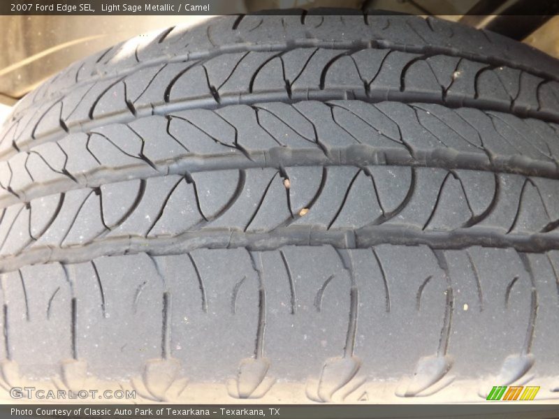 Light Sage Metallic / Camel 2007 Ford Edge SEL