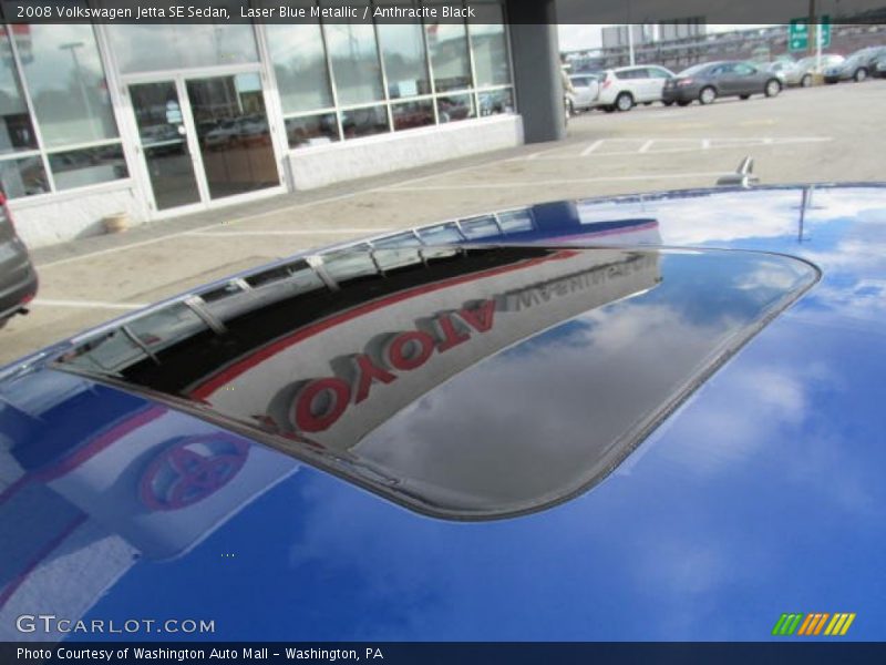 Laser Blue Metallic / Anthracite Black 2008 Volkswagen Jetta SE Sedan