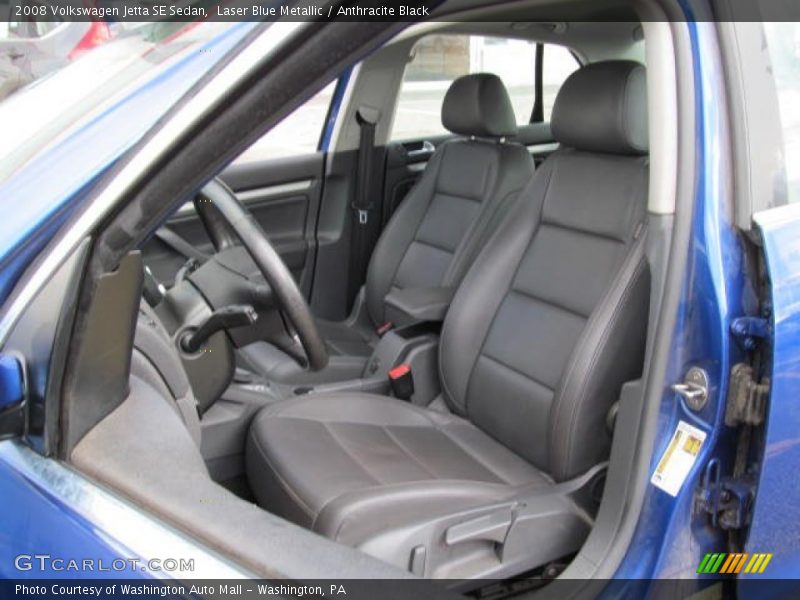 Laser Blue Metallic / Anthracite Black 2008 Volkswagen Jetta SE Sedan