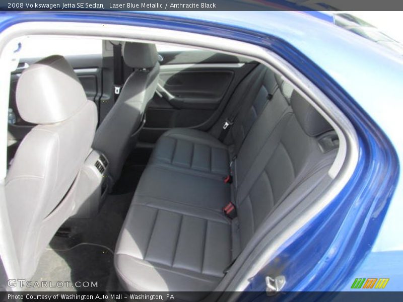 Laser Blue Metallic / Anthracite Black 2008 Volkswagen Jetta SE Sedan