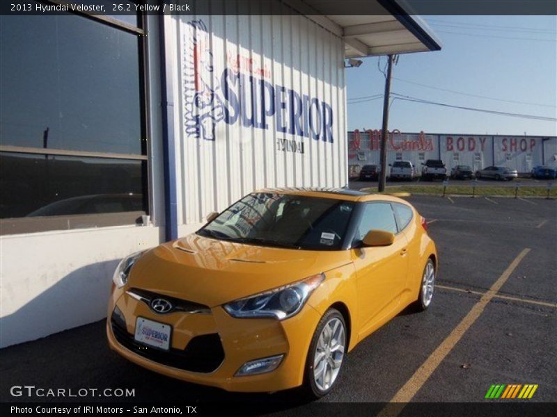 26.2 Yellow / Black 2013 Hyundai Veloster