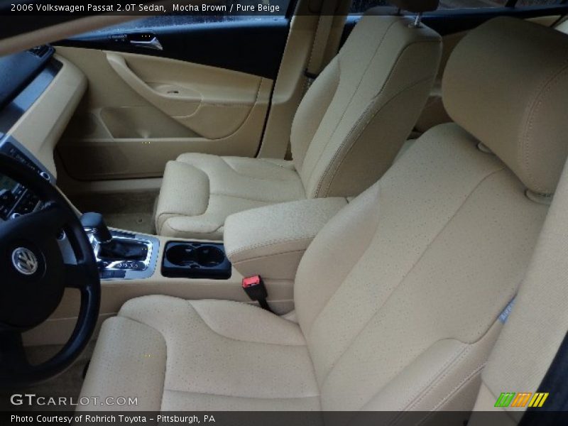 Mocha Brown / Pure Beige 2006 Volkswagen Passat 2.0T Sedan