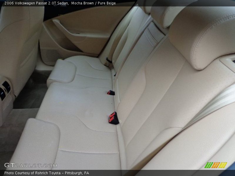 Mocha Brown / Pure Beige 2006 Volkswagen Passat 2.0T Sedan