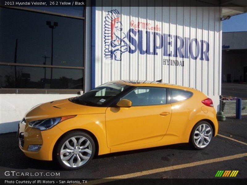 26.2 Yellow / Black 2013 Hyundai Veloster