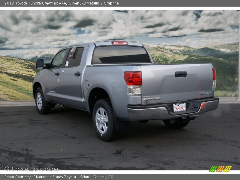 Silver Sky Metallic / Graphite 2013 Toyota Tundra CrewMax 4x4