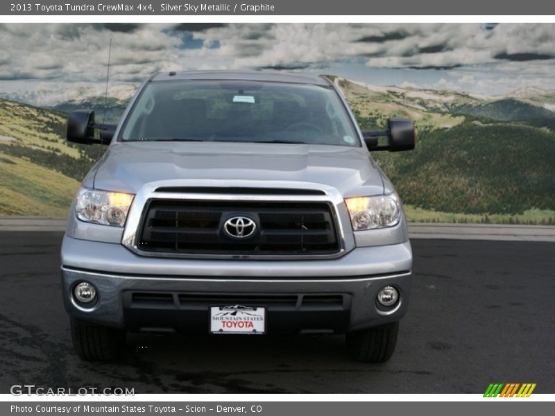 Silver Sky Metallic / Graphite 2013 Toyota Tundra CrewMax 4x4