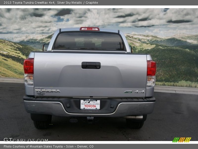 Silver Sky Metallic / Graphite 2013 Toyota Tundra CrewMax 4x4