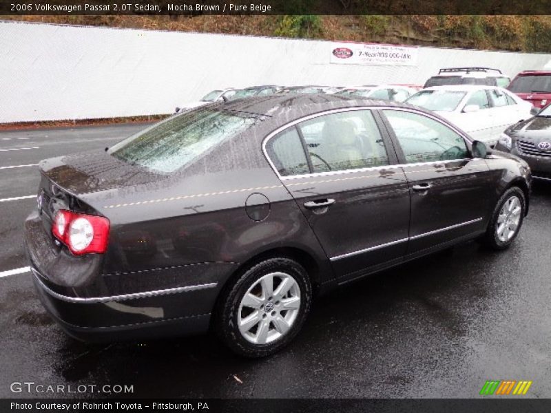 Mocha Brown / Pure Beige 2006 Volkswagen Passat 2.0T Sedan