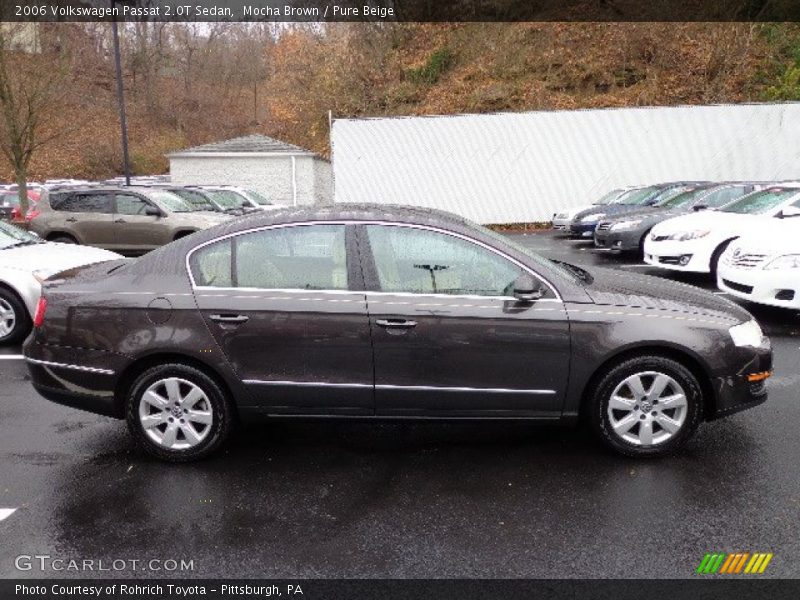 Mocha Brown / Pure Beige 2006 Volkswagen Passat 2.0T Sedan