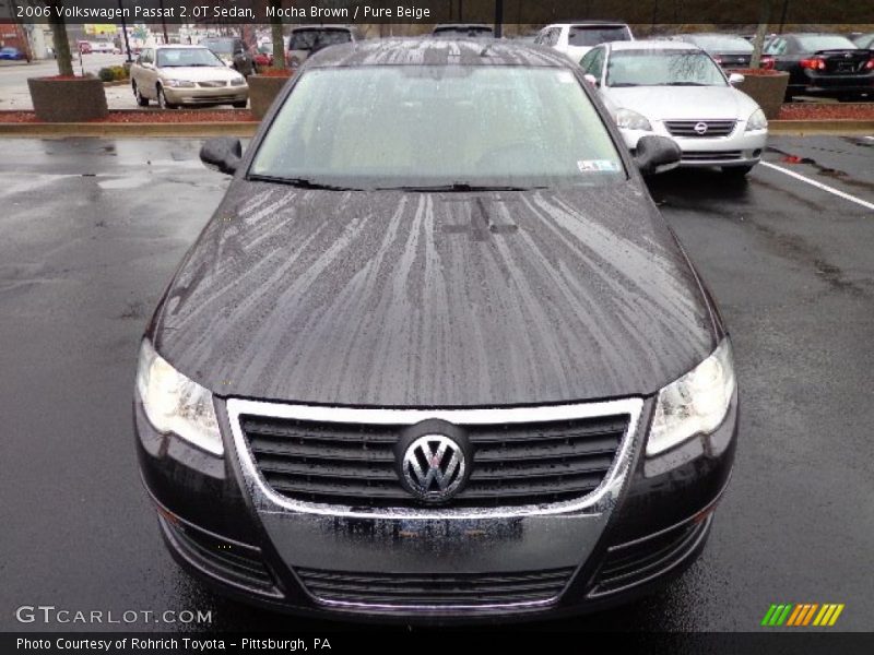 Mocha Brown / Pure Beige 2006 Volkswagen Passat 2.0T Sedan