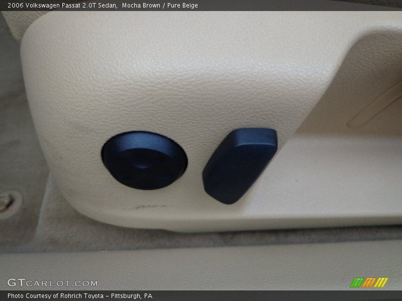 Mocha Brown / Pure Beige 2006 Volkswagen Passat 2.0T Sedan
