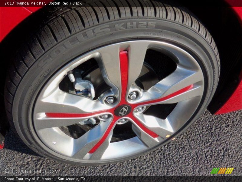 Boston Red / Black 2013 Hyundai Veloster