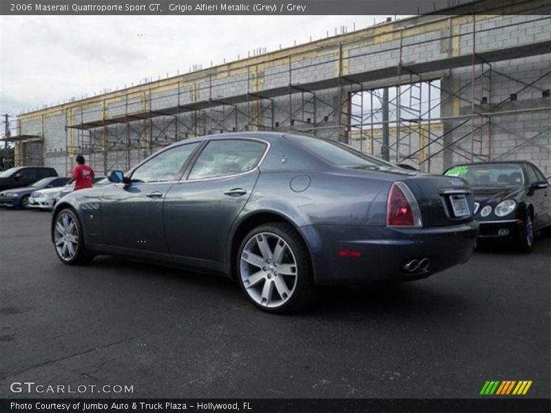 Grigio Alfieri Metallic (Grey) / Grey 2006 Maserati Quattroporte Sport GT