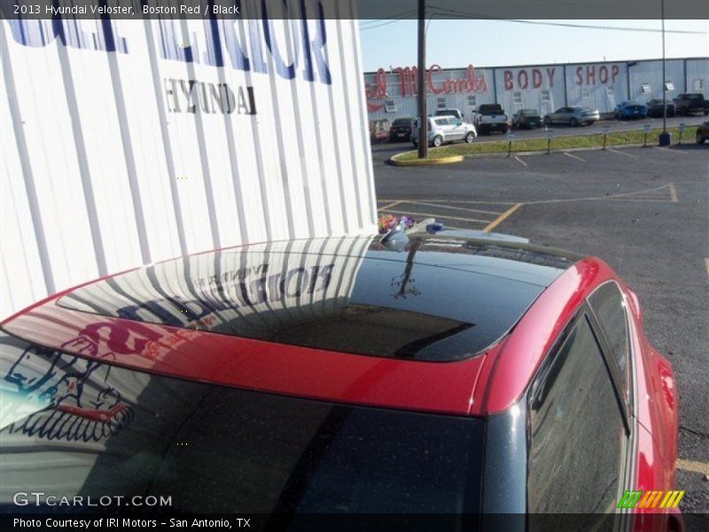 Boston Red / Black 2013 Hyundai Veloster