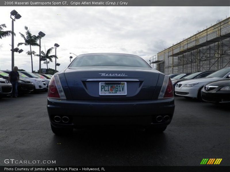 Grigio Alfieri Metallic (Grey) / Grey 2006 Maserati Quattroporte Sport GT