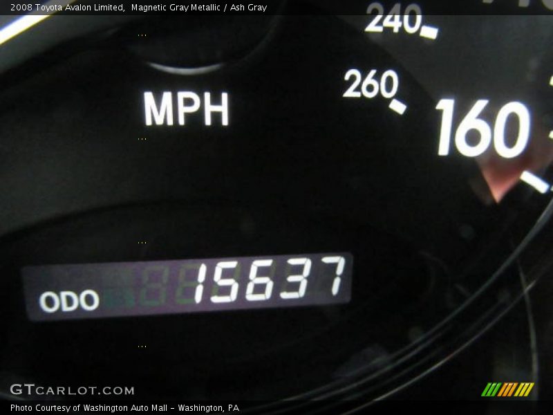 Magnetic Gray Metallic / Ash Gray 2008 Toyota Avalon Limited