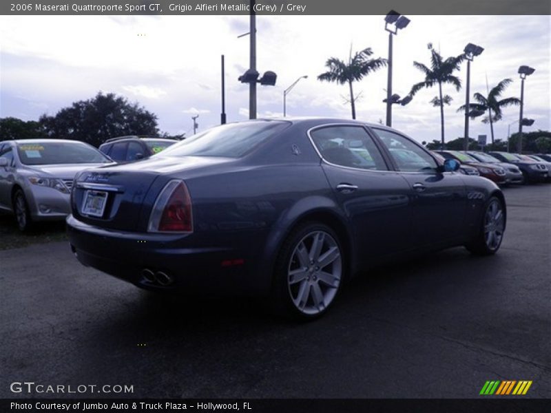 Grigio Alfieri Metallic (Grey) / Grey 2006 Maserati Quattroporte Sport GT