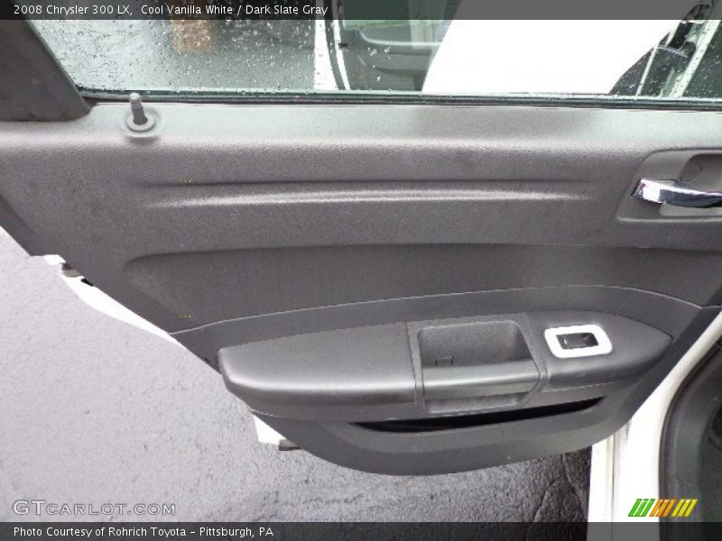 Cool Vanilla White / Dark Slate Gray 2008 Chrysler 300 LX