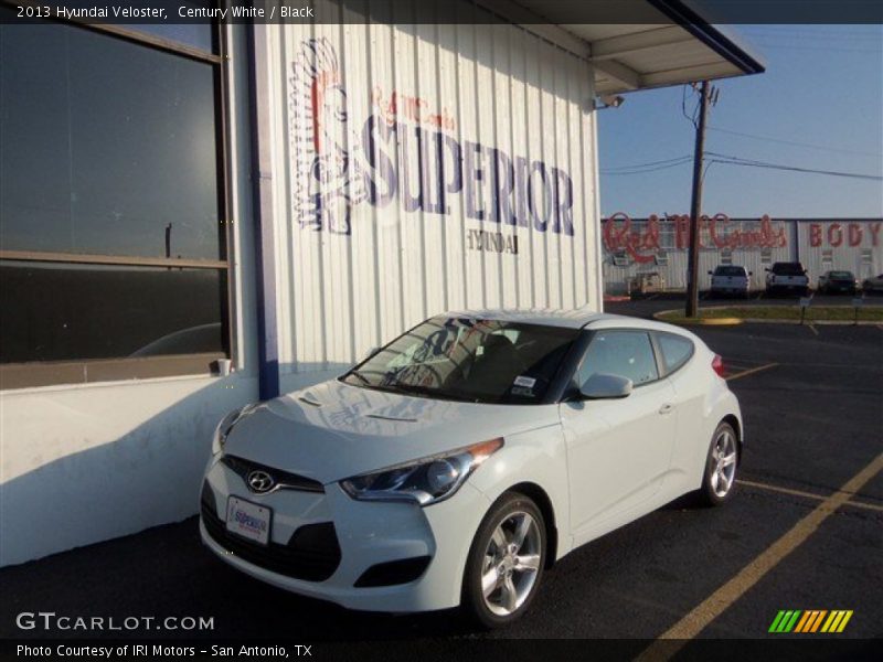 Century White / Black 2013 Hyundai Veloster