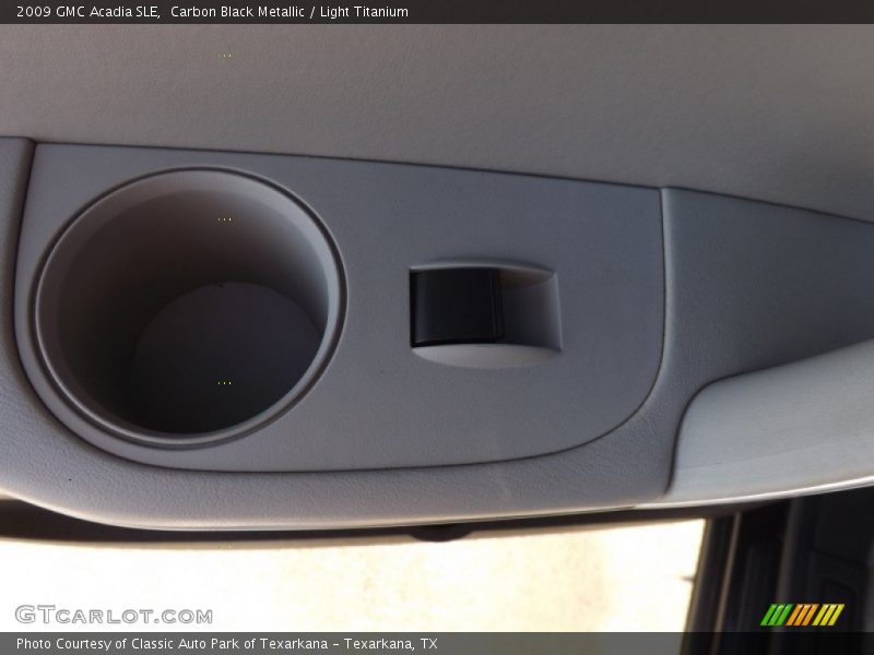 Carbon Black Metallic / Light Titanium 2009 GMC Acadia SLE