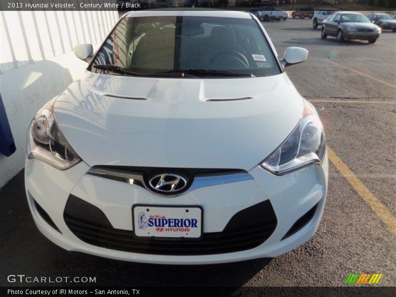 Century White / Black 2013 Hyundai Veloster