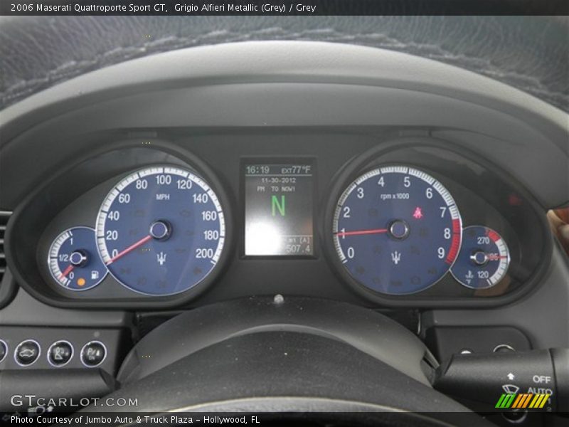  2006 Quattroporte Sport GT Sport GT Gauges