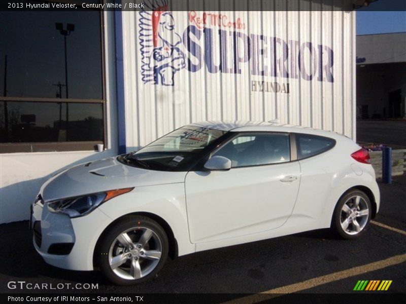 Century White / Black 2013 Hyundai Veloster