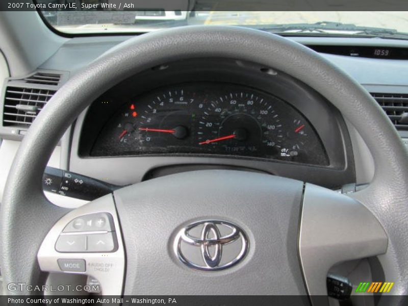 Super White / Ash 2007 Toyota Camry LE