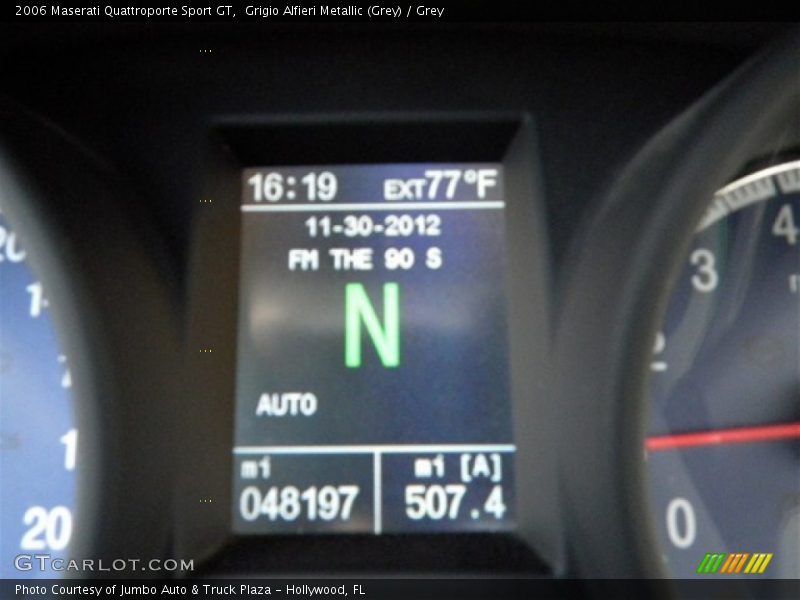 Grigio Alfieri Metallic (Grey) / Grey 2006 Maserati Quattroporte Sport GT