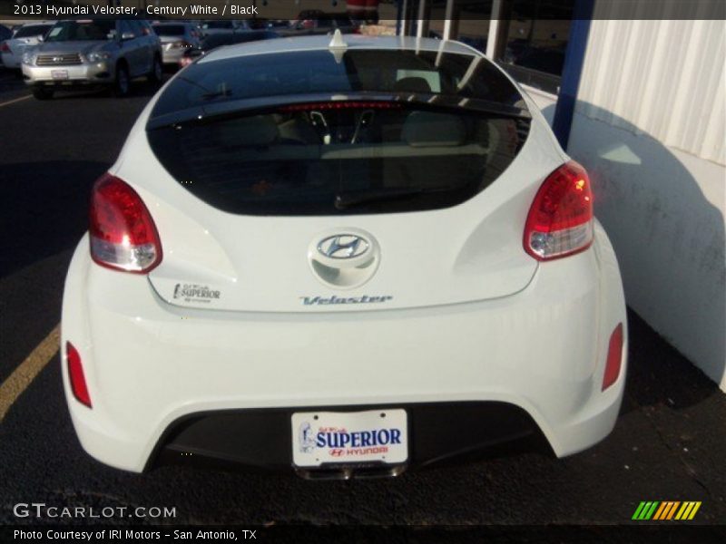 Century White / Black 2013 Hyundai Veloster