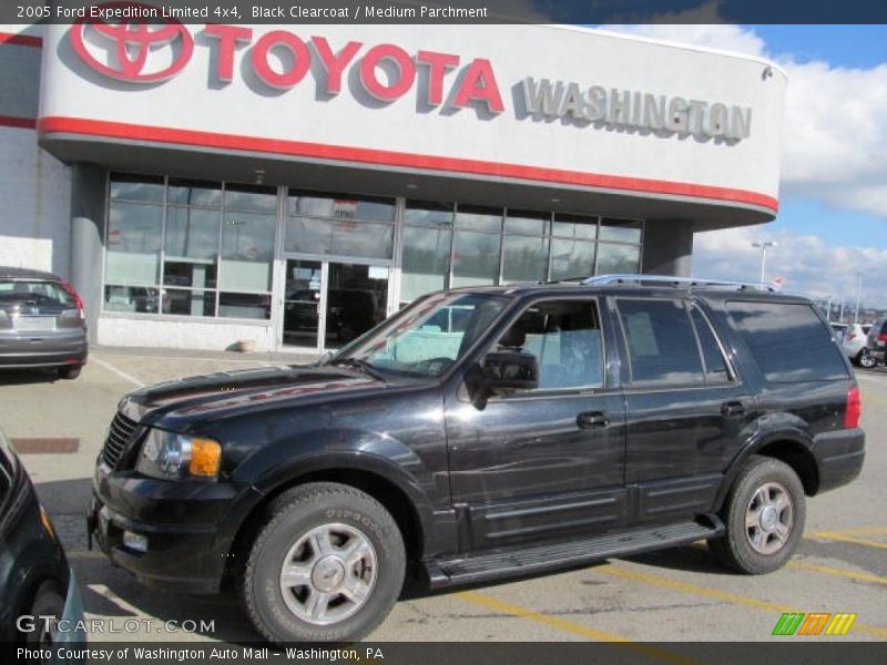 Black Clearcoat / Medium Parchment 2005 Ford Expedition Limited 4x4