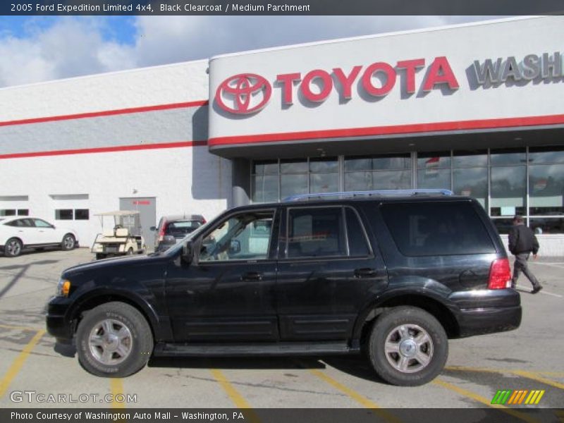 Black Clearcoat / Medium Parchment 2005 Ford Expedition Limited 4x4