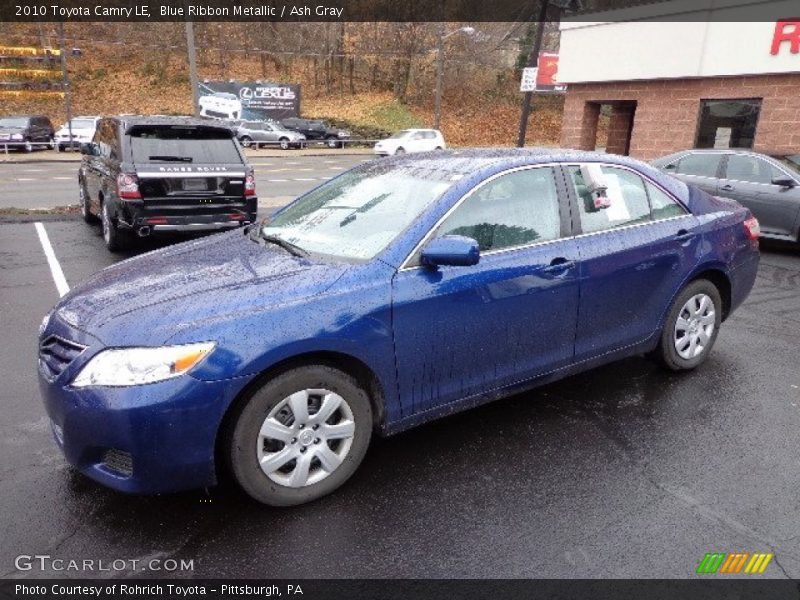 Blue Ribbon Metallic / Ash Gray 2010 Toyota Camry LE