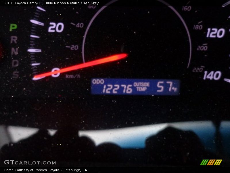 Blue Ribbon Metallic / Ash Gray 2010 Toyota Camry LE